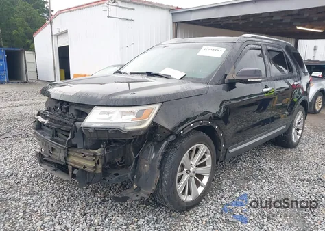 2018 Ford Explorer Limited из США, поврежденный, VIN 1FM5K7F87JGC80574